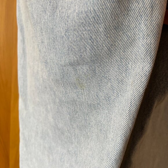 Zara High Waisted Baggy Denim Size 8 - Picture 6 of 6